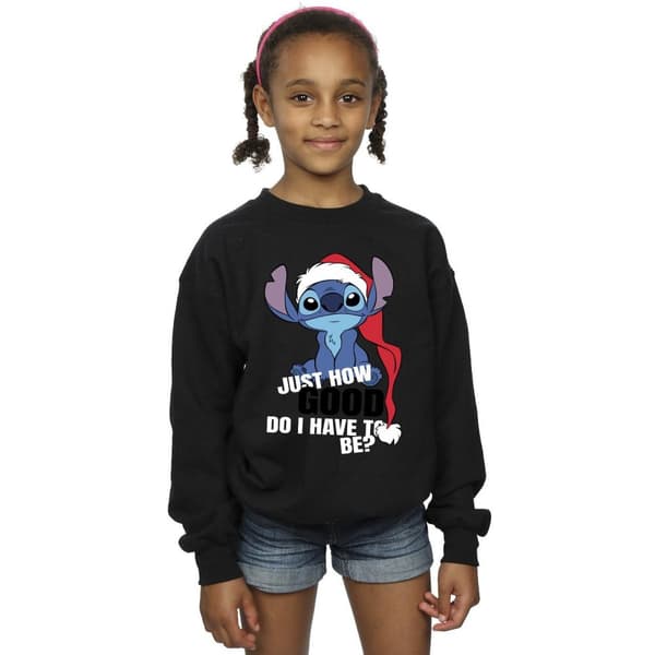 Disney Girls Lilo & Stitch Just How Good Sweatshirt