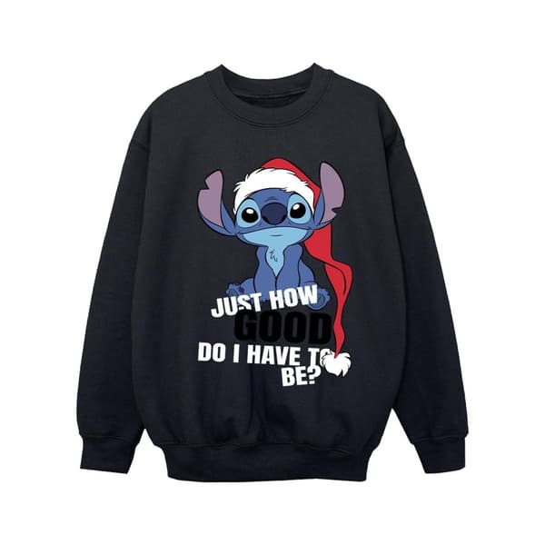Disney Girls Lilo & Stitch Just How Good Sweatshirt