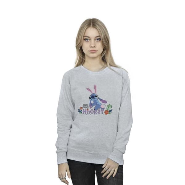 Disney Dam/Tjej Lilo & Stitch Hippity Hop Stitch Sweatshirt