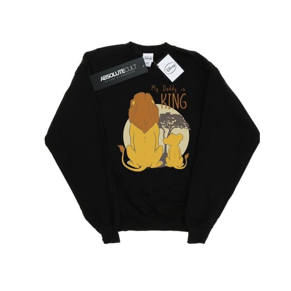 Disney Lejonkungen My Daddy Is King Sweatshirt för flickor