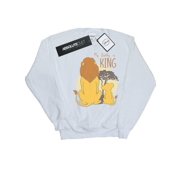 Disney Lejonkungen My Daddy Is King Sweatshirt för flickor