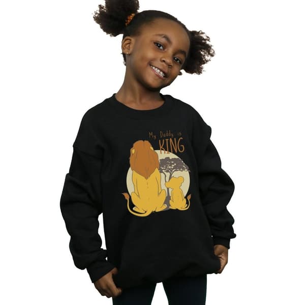 Disney Lejonkungen My Daddy Is King Sweatshirt för flickor