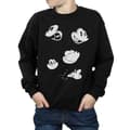 Miniatyrbild 3 av 5: Disney Sweatshirt med Musse Pigg-ansikten för pojkar