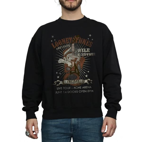 Looney Tunes Sweatshirt med gitarr från Wile E Coyote