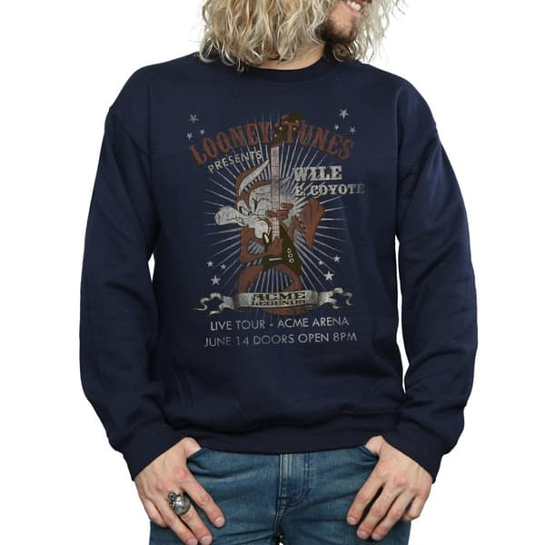Looney Tunes Sweatshirt med gitarr från Wile E Coyote