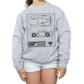 Pikkukuva 3 / 5: Disney Girls Cars Jackson Storm Blueprint Sweatshirt