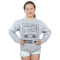 Pikkukuva 2 / 5: Disney Girls Cars Jackson Storm Blueprint Sweatshirt