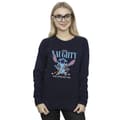 Miniatyrbillede 3 af 5: Disney Womens/Ladies Lilo & Stitch Naughty & Nice Sweatshirt
