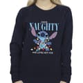 Miniatyrbillede 4 af 5: Disney Womens/Ladies Lilo & Stitch Naughty & Nice Sweatshirt