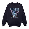 Miniatyrbillede 1 af 5: Disney Womens/Ladies Lilo & Stitch Naughty & Nice Sweatshirt