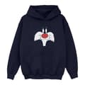Miniatyrbild 1 av 5: Looney Tunes Kvinnor/Damer Sylvester Big Face Hoodie