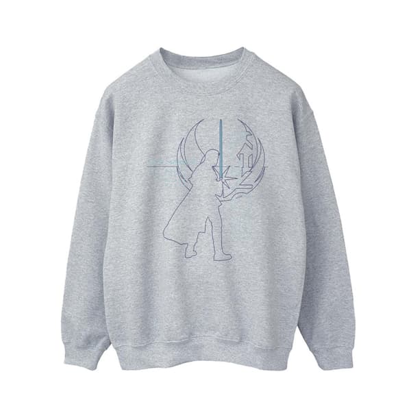 Star Wars Mens Obi-Wan Kenobi Jedi Master Balance Sweatshirt
