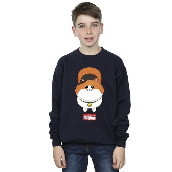 Disney Pojkar Big Hero 6 Baymax Sweatshirt med kattansikte