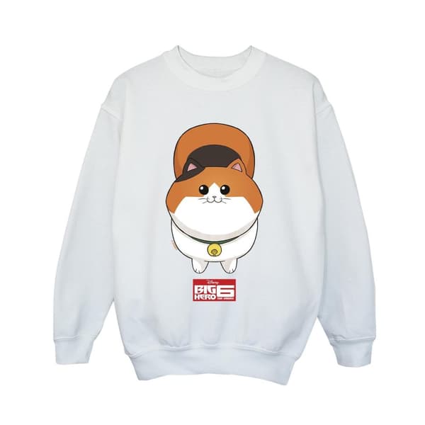 Disney Pojkar Big Hero 6 Baymax Sweatshirt med kattansikte