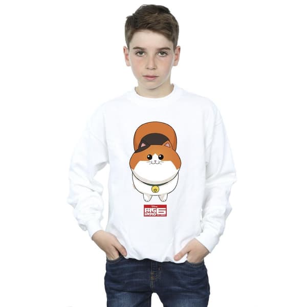 Disney Pojkar Big Hero 6 Baymax Sweatshirt med kattansikte