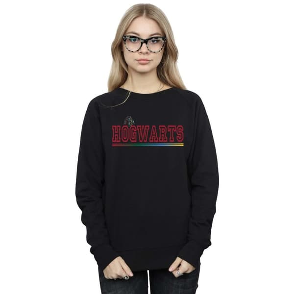 Harry Potter Womens/Ladies Hogwarts Collegial Sweatshirt