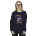 Miniatyrbillede 3 af 4: Disney Womens/Ladies Lilo & Stitch Merry Rainbow Sweatshirt