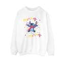 Miniatyrbillede 1 af 4: Disney Womens/Ladies Lilo & Stitch Merry Rainbow Sweatshirt