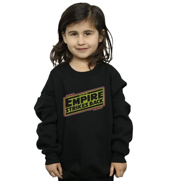Star Wars Girls The Empire Strikes Back Logo Sweatshirt