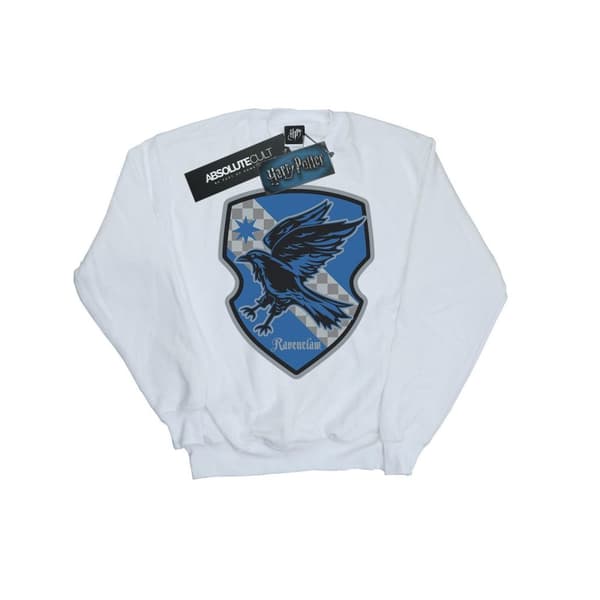 Harry Potter Mens Ravenclaw Crest Flat Sweatshirt