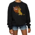 Miniatyrbild 3 av 5: Disney Lejonkungen Classic Simba, Timon och Pumbaa Sweatshirt för flickor