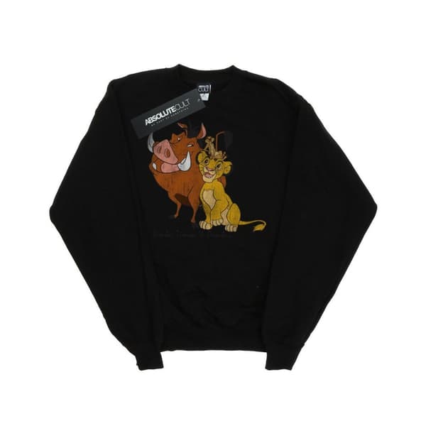 Disney Lejonkungen Classic Simba, Timon och Pumbaa Sweatshirt för flickor