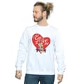 Miniatyrbild 2 av 3: Looney Tunes Mens Bugs Bunny And Lola Valentine´s Day Love Me Sweatshirt