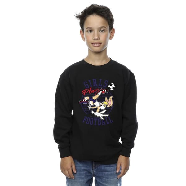 Looney Tunes Boys Lola Bunny Girls Play Football Sweatshirt