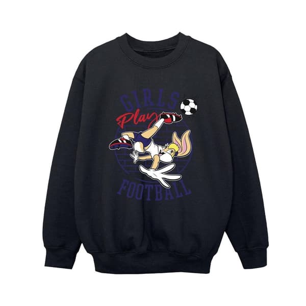 Looney Tunes Boys Lola Bunny Girls Play Football Sweatshirt