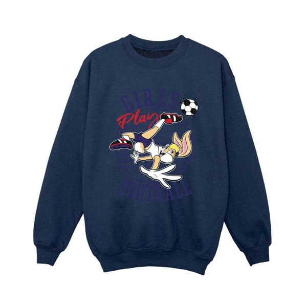 Looney Tunes Boys Lola Bunny Girls Play Football Sweatshirt