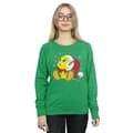 Miniatyrbild 2 av 3: Looney Tunes Sweatshirt med julmotiv från Tweety för damer/damer