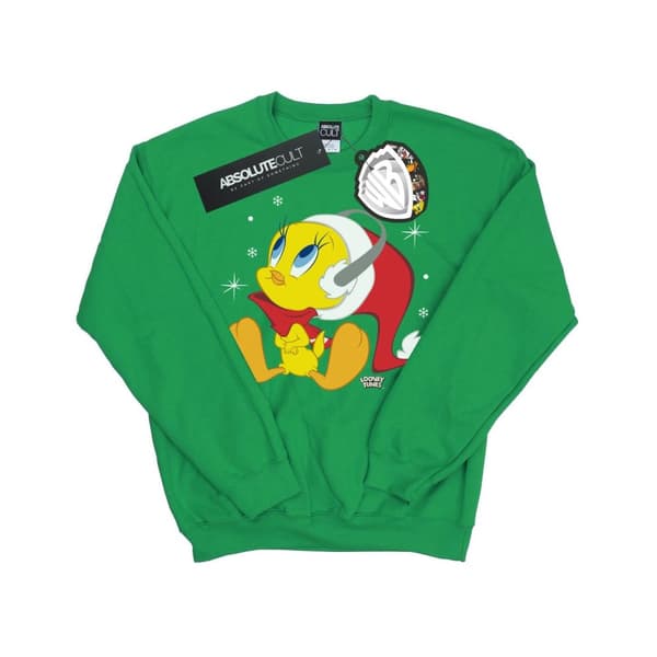 Looney Tunes Sweatshirt med julmotiv från Tweety för damer/damer