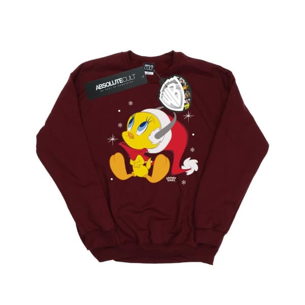 Looney Tunes Sweatshirt med julmotiv från Tweety för damer/damer