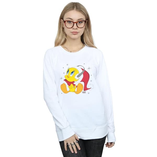 Looney Tunes Sweatshirt med julmotiv från Tweety för damer/damer