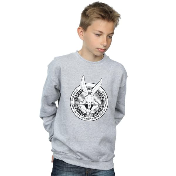Looney Tunes Pojkar Bugs Bunny Greek Circle Sweatshirt