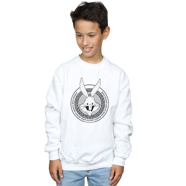 Looney Tunes Pojkar Bugs Bunny Greek Circle Sweatshirt