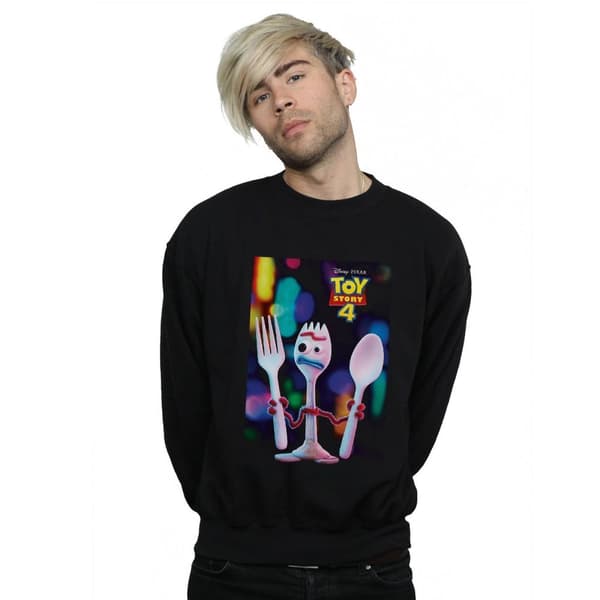 Disney Toy Story 4 Forky Poster - Sweatshirt för herrar