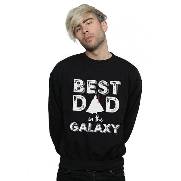 Star Wars Mens Best Dad In The Galaxy Sweatshirt