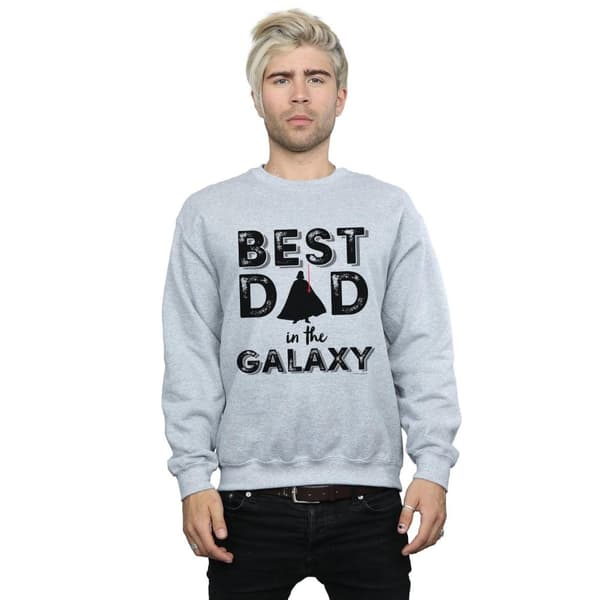 Star Wars Mens Best Dad In The Galaxy Sweatshirt