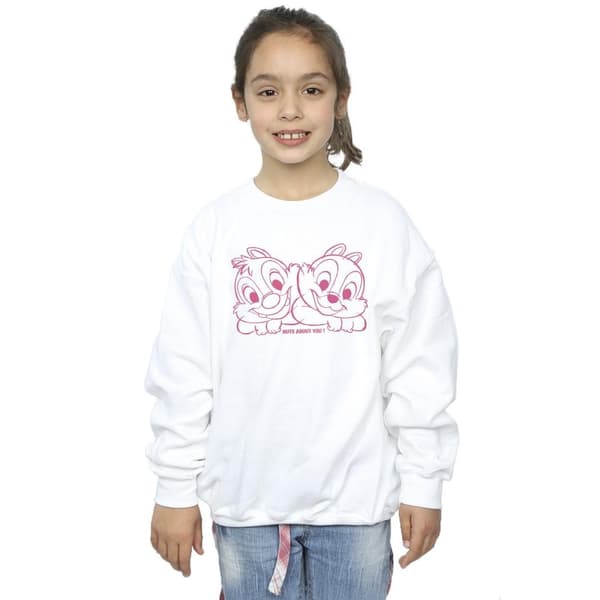 Disney Girls Chip ´n´ Dale Nuts About You Sweatshirt