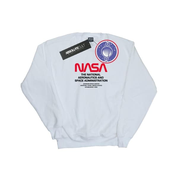 NASA Mens Worm Blurb Sweatshirt