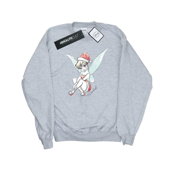 Disney Dam/kvinnor Tinkerbell Christmas Fairy Sweatshirt