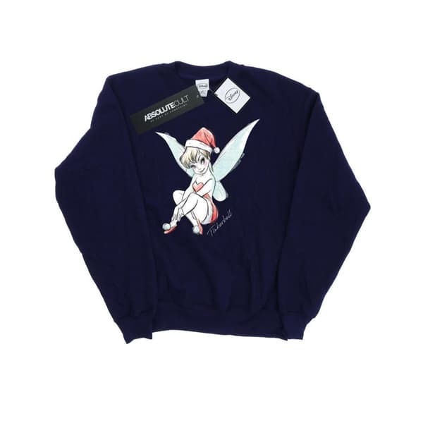 Disney Dam/kvinnor Tinkerbell Christmas Fairy Sweatshirt