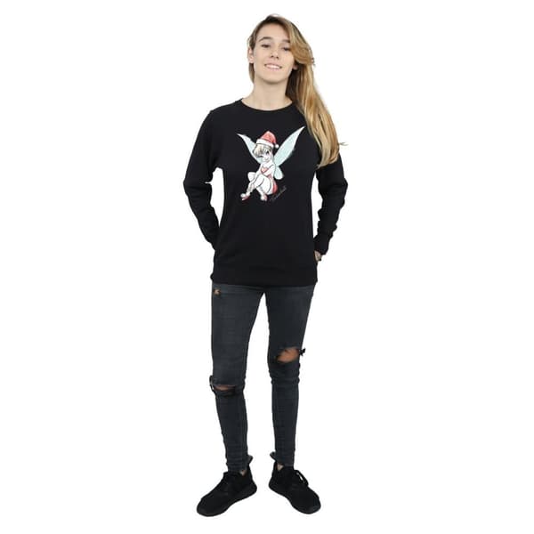 Disney Dam/kvinnor Tinkerbell Christmas Fairy Sweatshirt