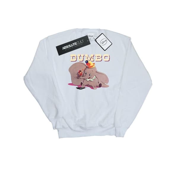 Disney Womens/Ladies Dumbo Timothy´s Trombone Sweatshirt