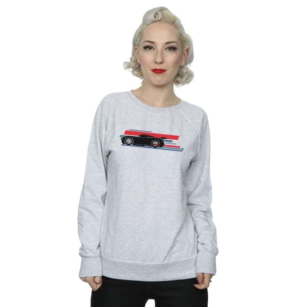 Disney Dam/Tjej Cars Jackson Storm Stripes Sweatshirt