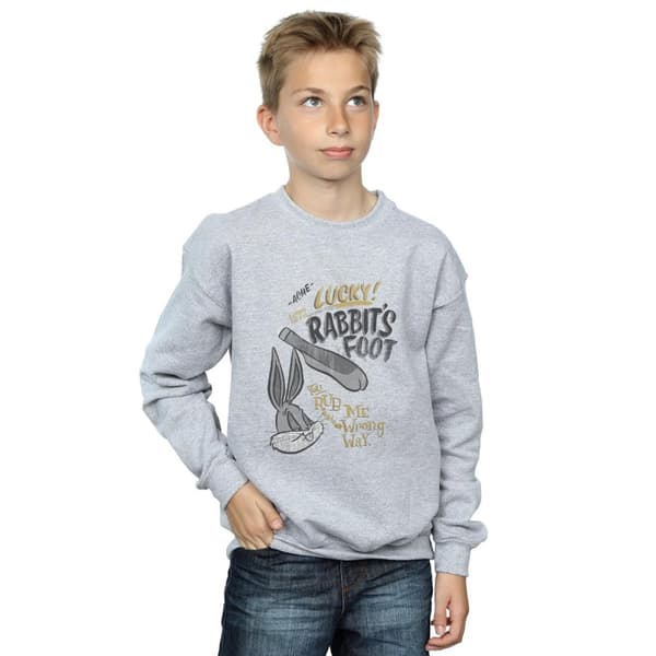 Looney Tunes Boys Bugs Bunny Rub Me The Wrong Way Sweatshirt