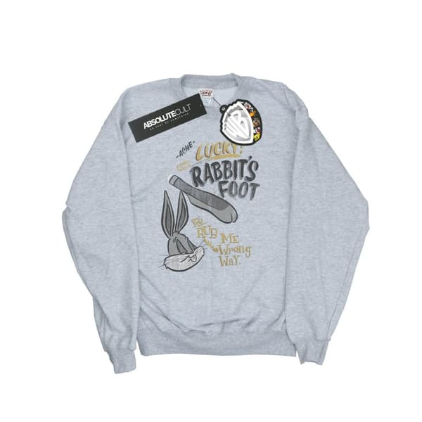 Looney Tunes Boys Bugs Bunny Rub Me The Wrong Way Sweatshirt