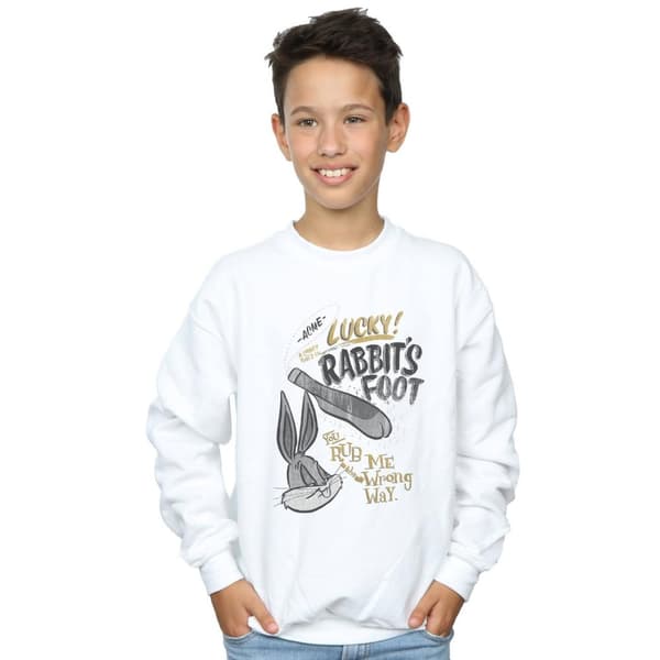 Looney Tunes Boys Bugs Bunny Rub Me The Wrong Way Sweatshirt