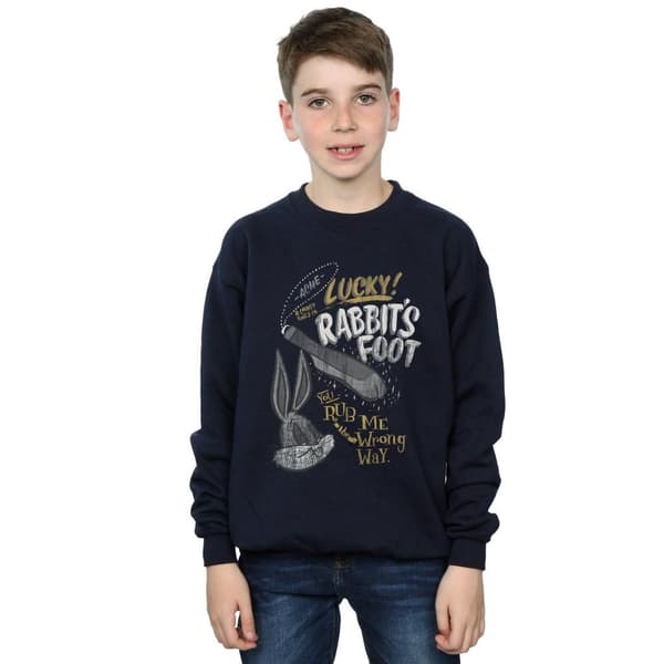 Looney Tunes Boys Bugs Bunny Rub Me The Wrong Way Sweatshirt